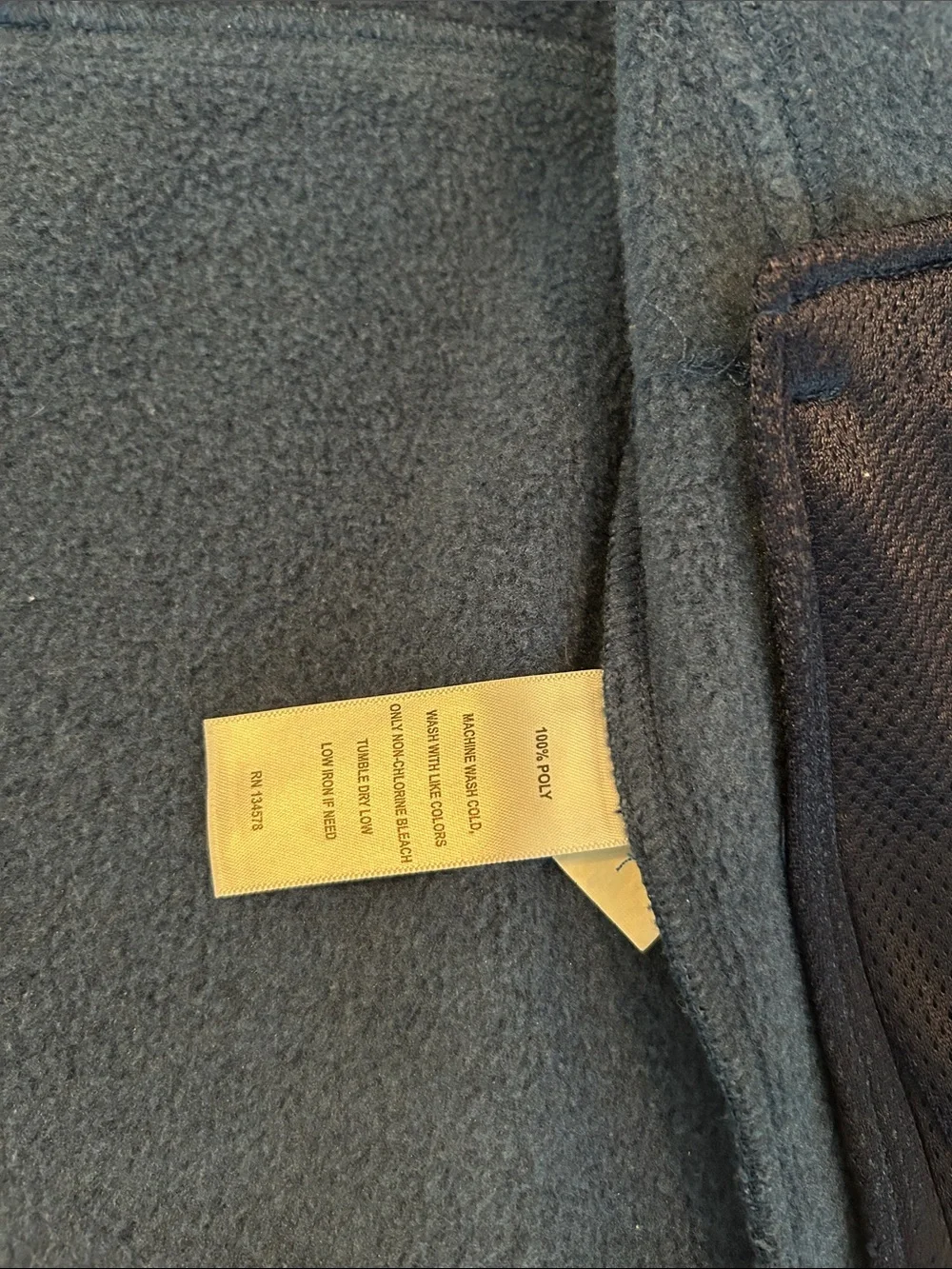 Vineyard Vines Navy and Red Trim Hooded Zip Jacket